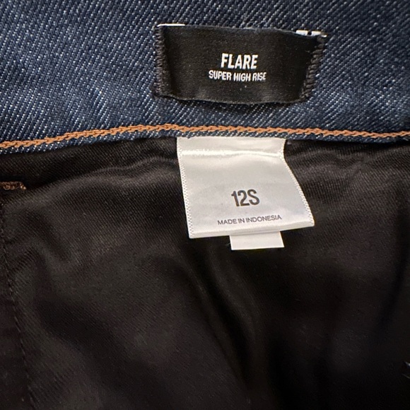 Super high rise flare Express jeans - Picture 2 of 3